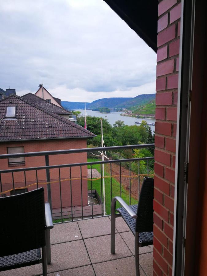 Wunderschoene Aussicht Garantiert Trechtingshausen Eksteriør bilde